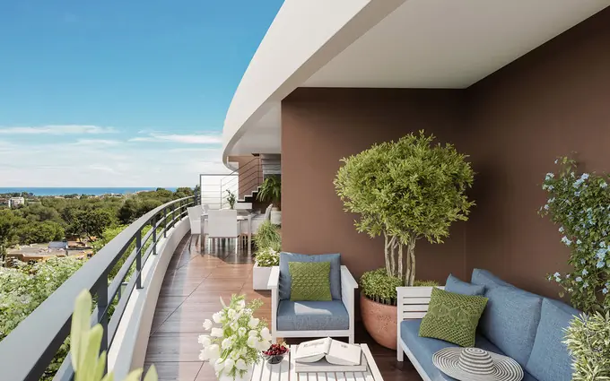 Programme immobilier neuf Antibes résidence neuve au coeur de la pinède à Antibes