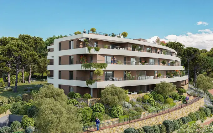 Programme immobilier neuf Antibes résidence neuve au coeur de la pinède à Antibes