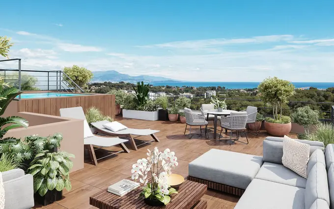 Programme immobilier neuf Antibes résidence neuve au coeur de la pinède à Antibes