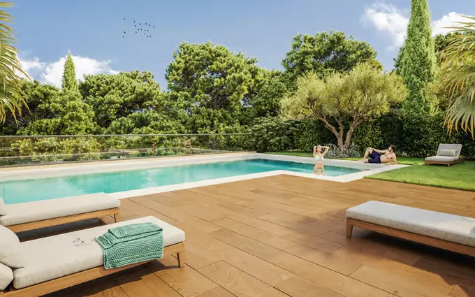 Programme immobilier neuf Biot coeur quartier résidentiel du val de pôme à Biot