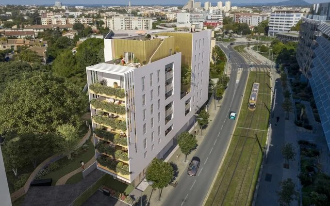Programme immobilier neuf Residence quartier nouvelle mairie à Montpellier