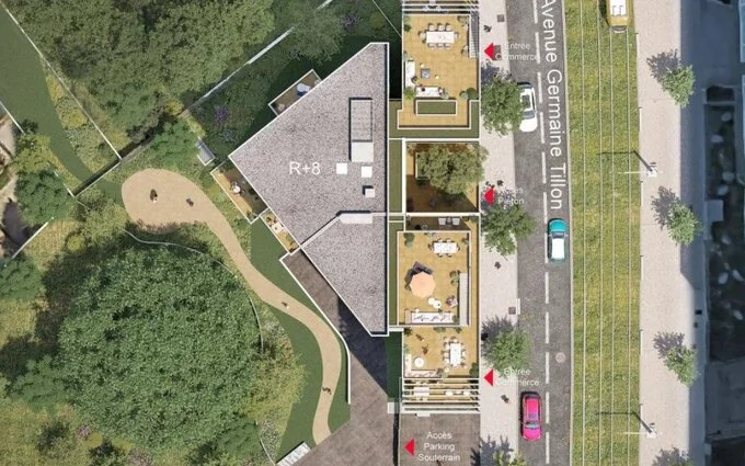 Programme immobilier neuf Residence quartier nouvelle mairie à Montpellier