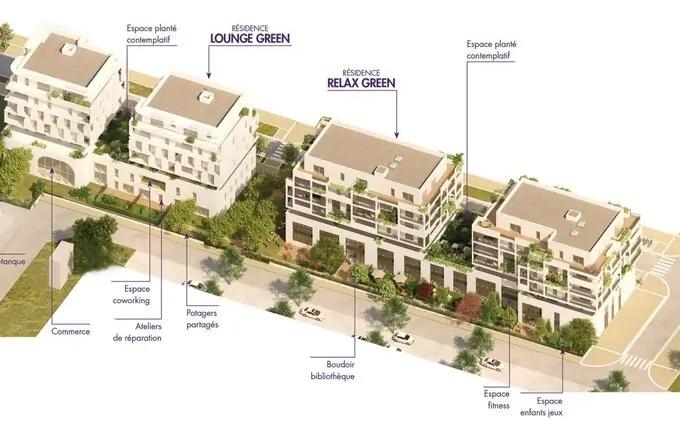 Programme immobilier neuf Coup de coeur quartier restanque à Montpellier