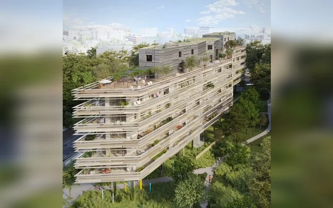 Programme immobilier neuf Residence proche mairie à Montpellier