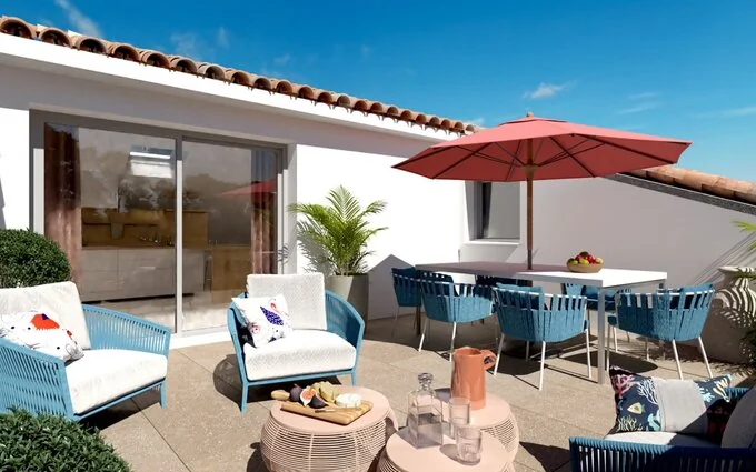 Programme immobilier neuf Residence intimiste coeur de village a palavas à Palavas-les-Flots
