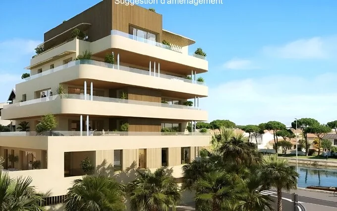 Programme immobilier neuf Residence bord de mer a palavas les flots