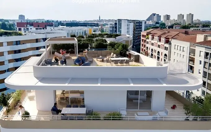 Programme immobilier neuf Nouveaute brs quartier nouvelle mairie à Montpellier