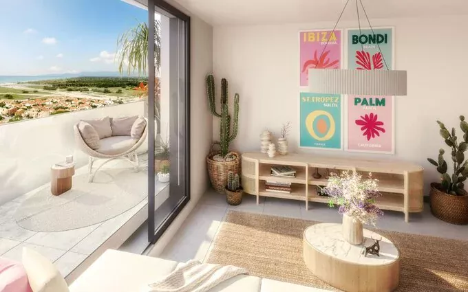 Programme immobilier neuf Nouveaute opus immo bord de mer au barcares à Le Barcarès