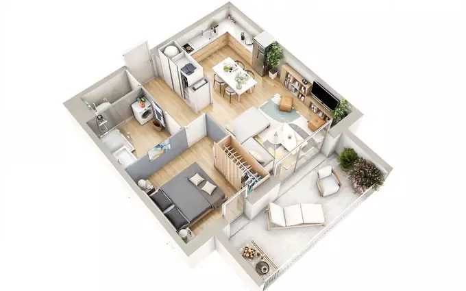 Programme immobilier neuf Metropolitan Garden à Onet-le-Château