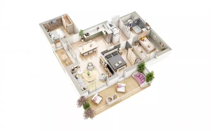 Programme immobilier neuf Metropolitan Garden à Onet-le-Château
