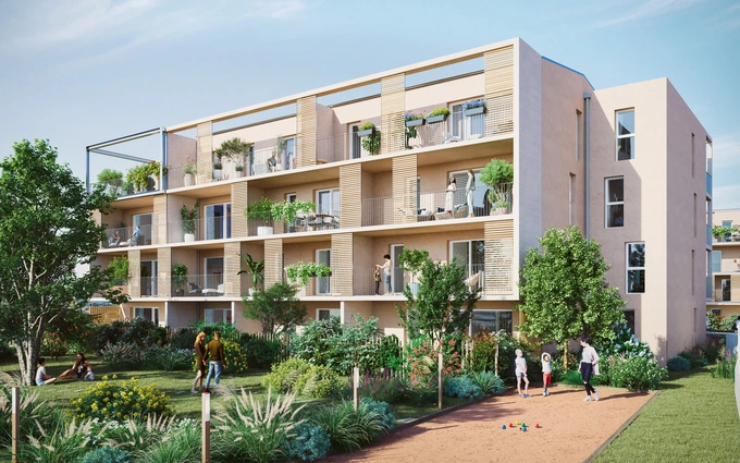 Programme immobilier neuf Natur'l park : natur'l loge bât a à Luc-la-Primaube (12450)