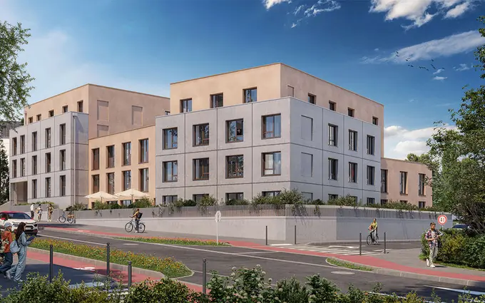 Programme immobilier neuf Caen résidence étudiante à 9 min à pied du campus