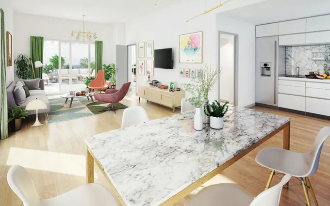 Programme immobilier neuf Lens t3 neuf entre centre-ville et le musée du louvre-lens