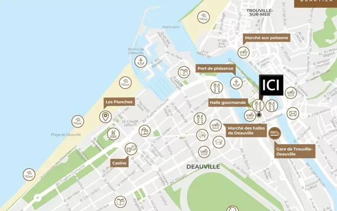 Programme immobilier neuf Deauville - bassin des yachts à Deauville