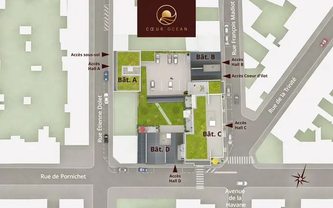 Programme immobilier neuf Coeur océan à Saint-Nazaire