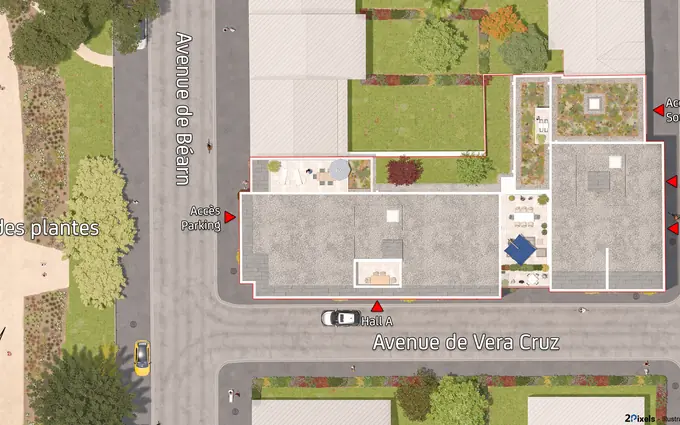 Programme immobilier neuf Coté parc à Saint-Nazaire