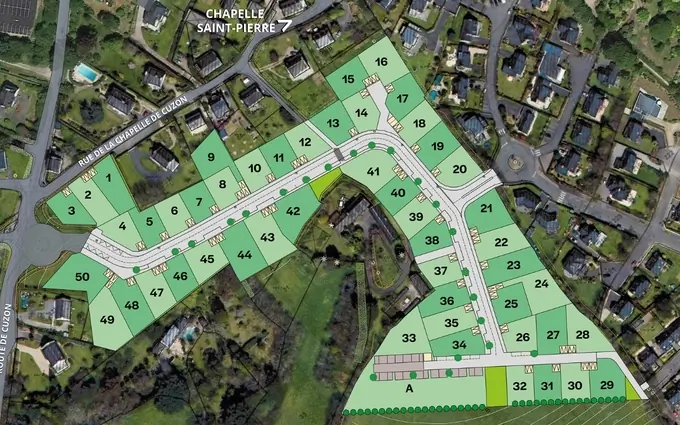 Programme immobilier neuf Coteaux de cuzon à Quimper