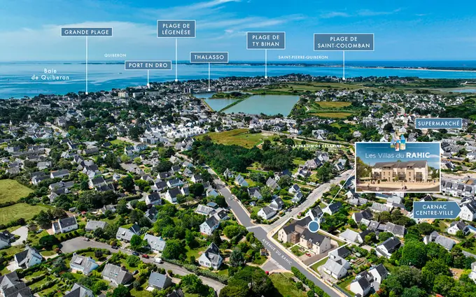 Programme immobilier neuf Les villas du rahic à Carnac (56340)