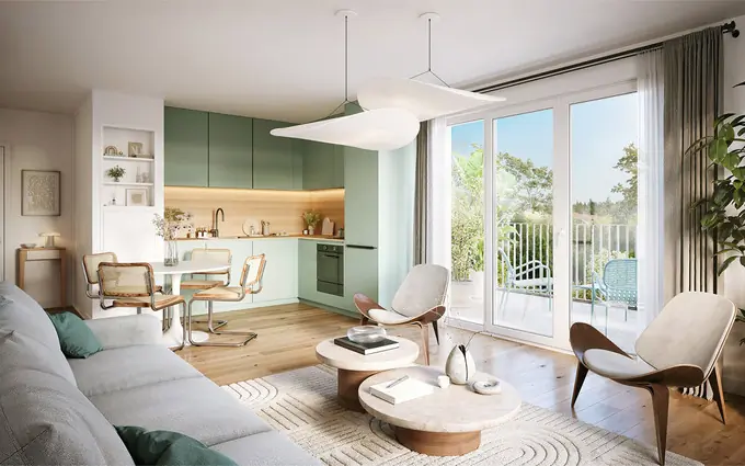 Programme immobilier neuf Le coudray-montceaux à proximité des berges de seine