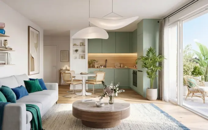 Programme immobilier neuf Le Coudray-Montceaux à proximité des berges de Seine à Le Coudray-Montceaux