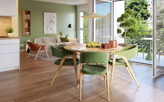 Programme immobilier neuf Ménilles coeur de ville à 15 min en voiture d'evreux