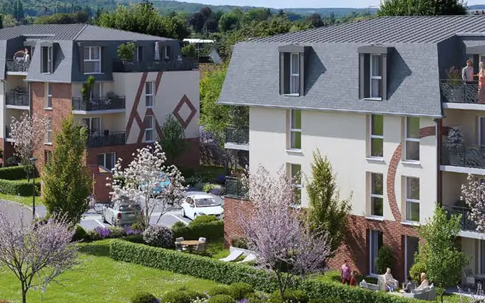 Programme immobilier neuf Ménilles coeur de ville à 15 min en voiture d'evreux à Ménilles