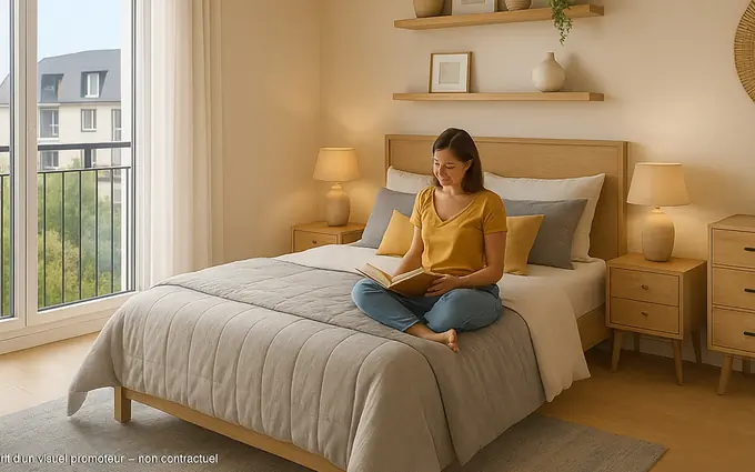 Programme immobilier neuf Ménilles coeur de ville à 15 min en voiture d'evreux à Ménilles