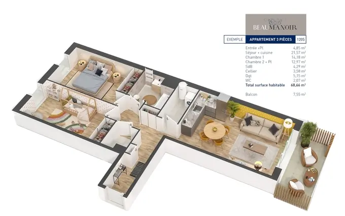 Programme immobilier neuf Beaumanoir à L'Huisserie