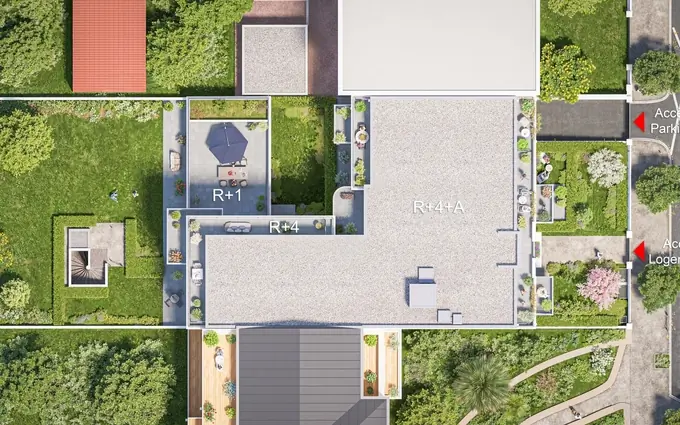 Programme immobilier neuf Les jardins de cos à Villemomble