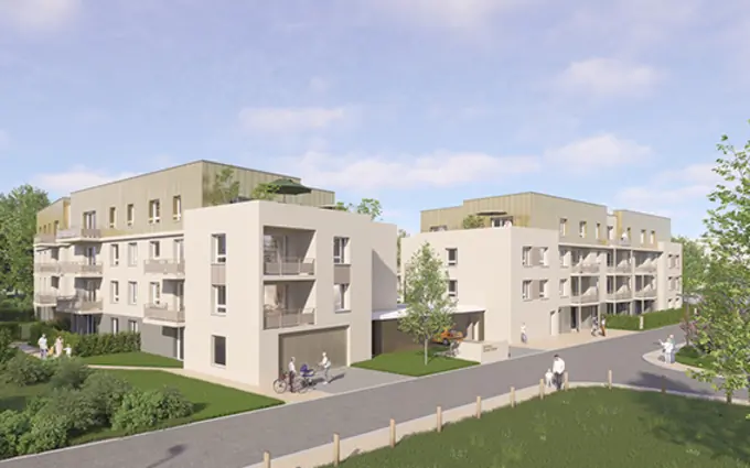 Programme immobilier neuf Les grands chênes à Joué-lès-Tours (37300)