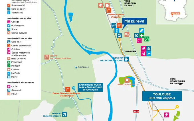 Programme immobilier neuf Résidence mazureva à Aucamville