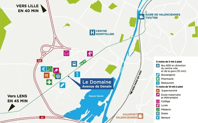 Programme immobilier neuf Le domaine à Valenciennes