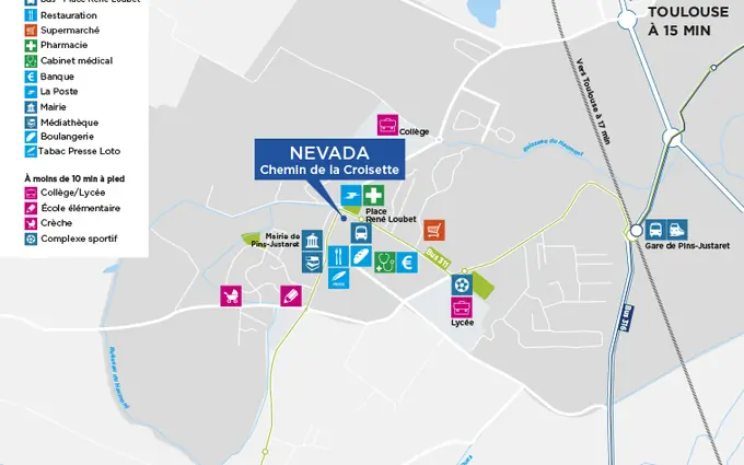 Programme immobilier neuf Résidence nevada à Pins-Justaret