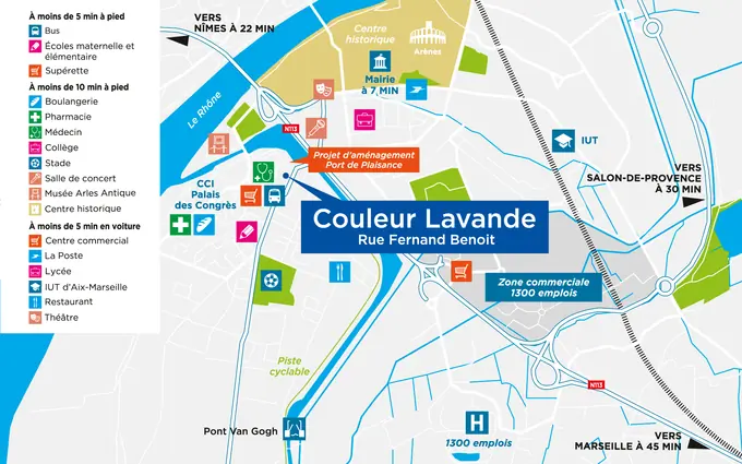 Programme immobilier neuf Couleur lavande à Arles