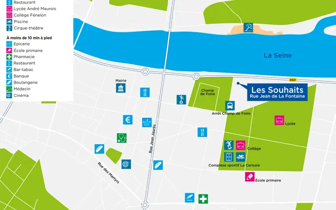 Programme immobilier neuf Les souhaits à Elbeuf (76500)