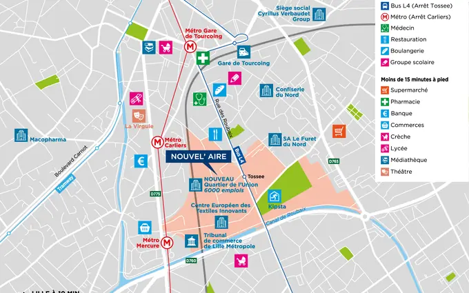 Programme immobilier neuf Nouvel'aire à Tourcoing
