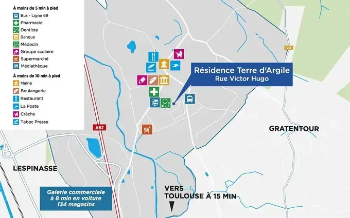 Programme immobilier neuf Résidence terre d'argile à Bruguières