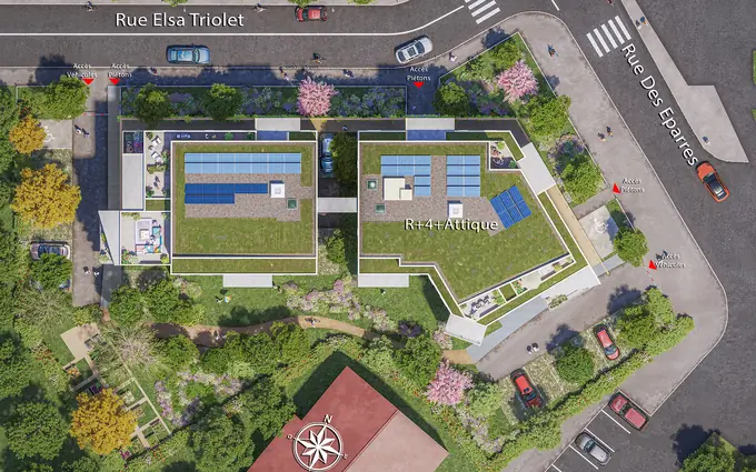 Programme immobilier neuf Les 3 horizons à Saint-Martin-d'Hères