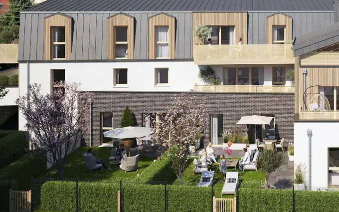 Programme immobilier neuf Bihorel à 8 min en voiture du centre-ville de Rouen à Bihorel