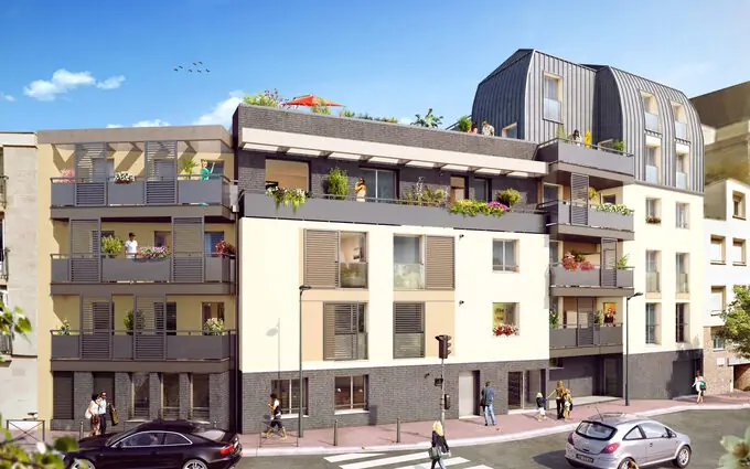Programme immobilier neuf Issy-les-moulineaux à 4 min à pied du métro 13 à Issy-les-Moulineaux
