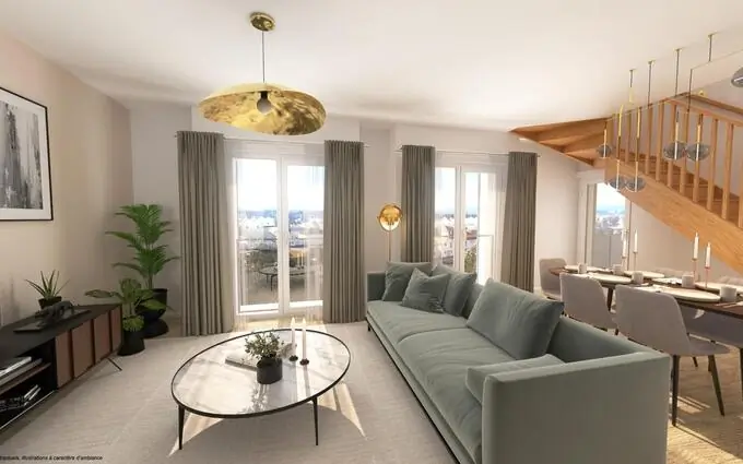 Programme immobilier neuf Issy-les-moulineaux à 4 min à pied du métro 13 à Issy-les-Moulineaux