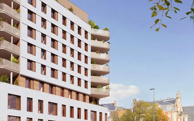 Programme immobilier neuf Le mans à quelques pas des tramways t1 et t2 à Le Mans