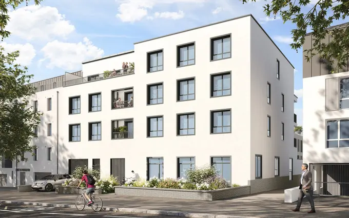Programme immobilier neuf Nantes face au parc de procé proche commerces à Nantes