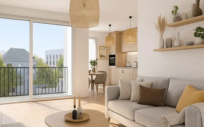 Programme immobilier neuf Nantes lmnp à deux pas de l'erdre