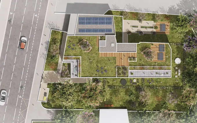 Programme immobilier neuf Le roof garden à Grenoble
