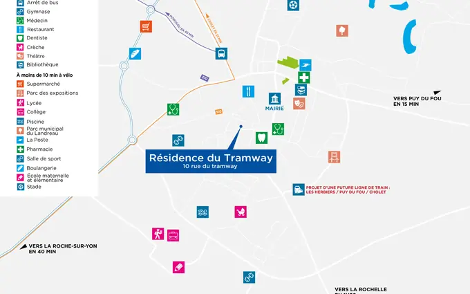 Programme immobilier neuf Résidence du tramway à Herbiers