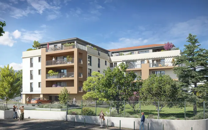 Programme immobilier neuf Brs - le carré cezanne - appartements neufs en bail réel solidaire (brs) à Aix-en-Provence (13080)