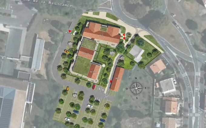 Programme immobilier neuf Jardins Lafayette à Rochefort