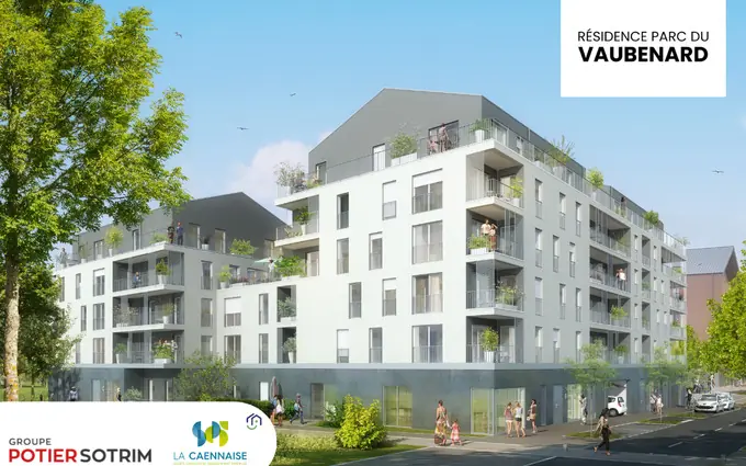 Programme immobilier neuf Parc du vaubenard à Caen (14000)