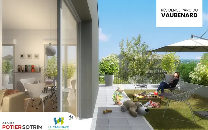 Programme immobilier neuf Parc du vaubenard à Caen